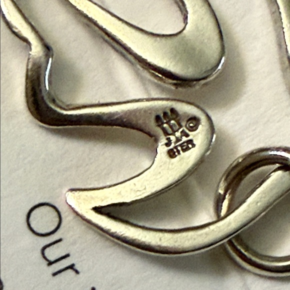 James Avery Sterling Silver Floating Open Dove Descending Holy Spirit EUC cut - Picture 3 of 10